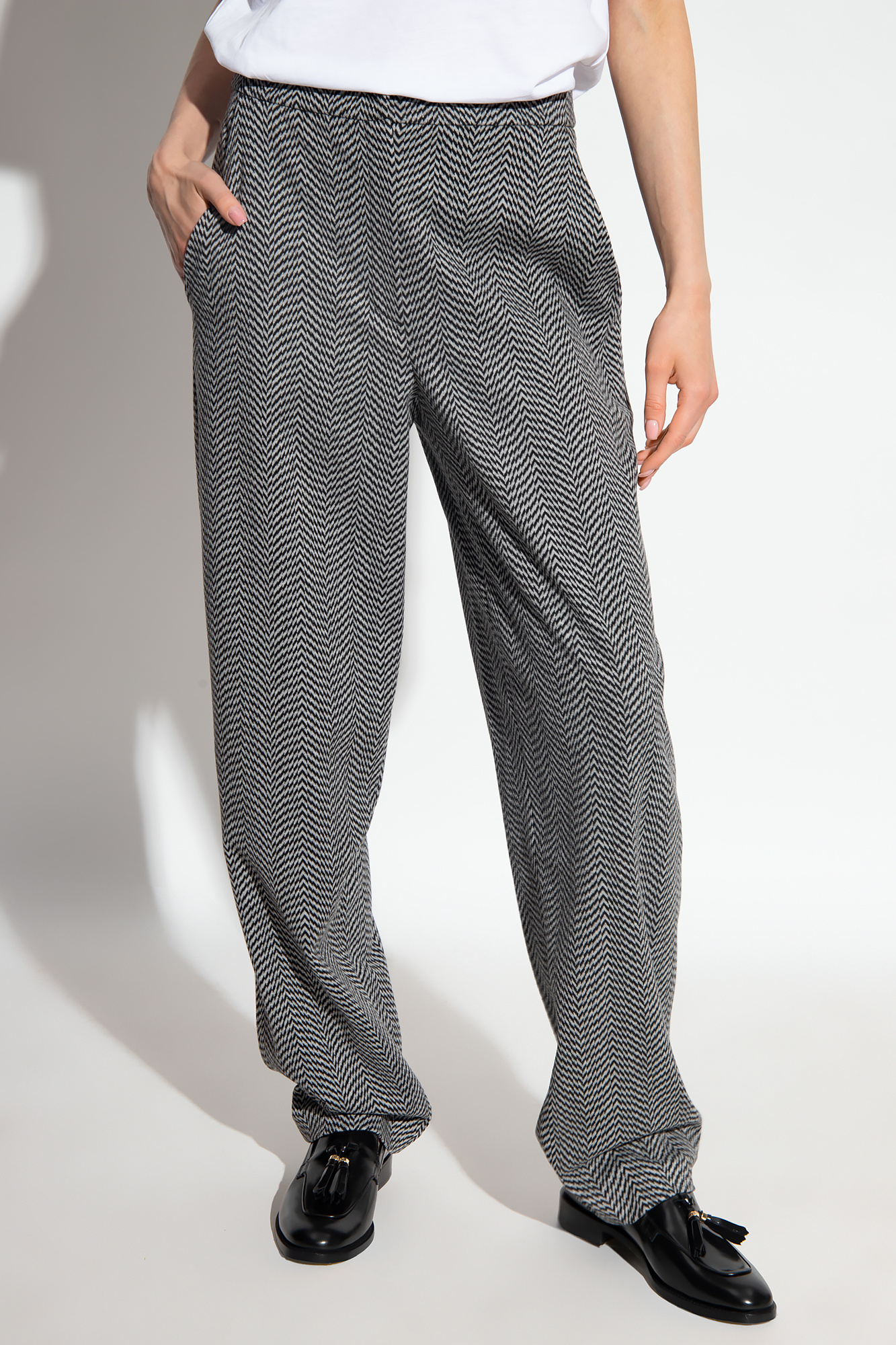 Emporio armani deals trousers